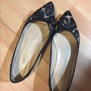 J.Crew leopard flats
